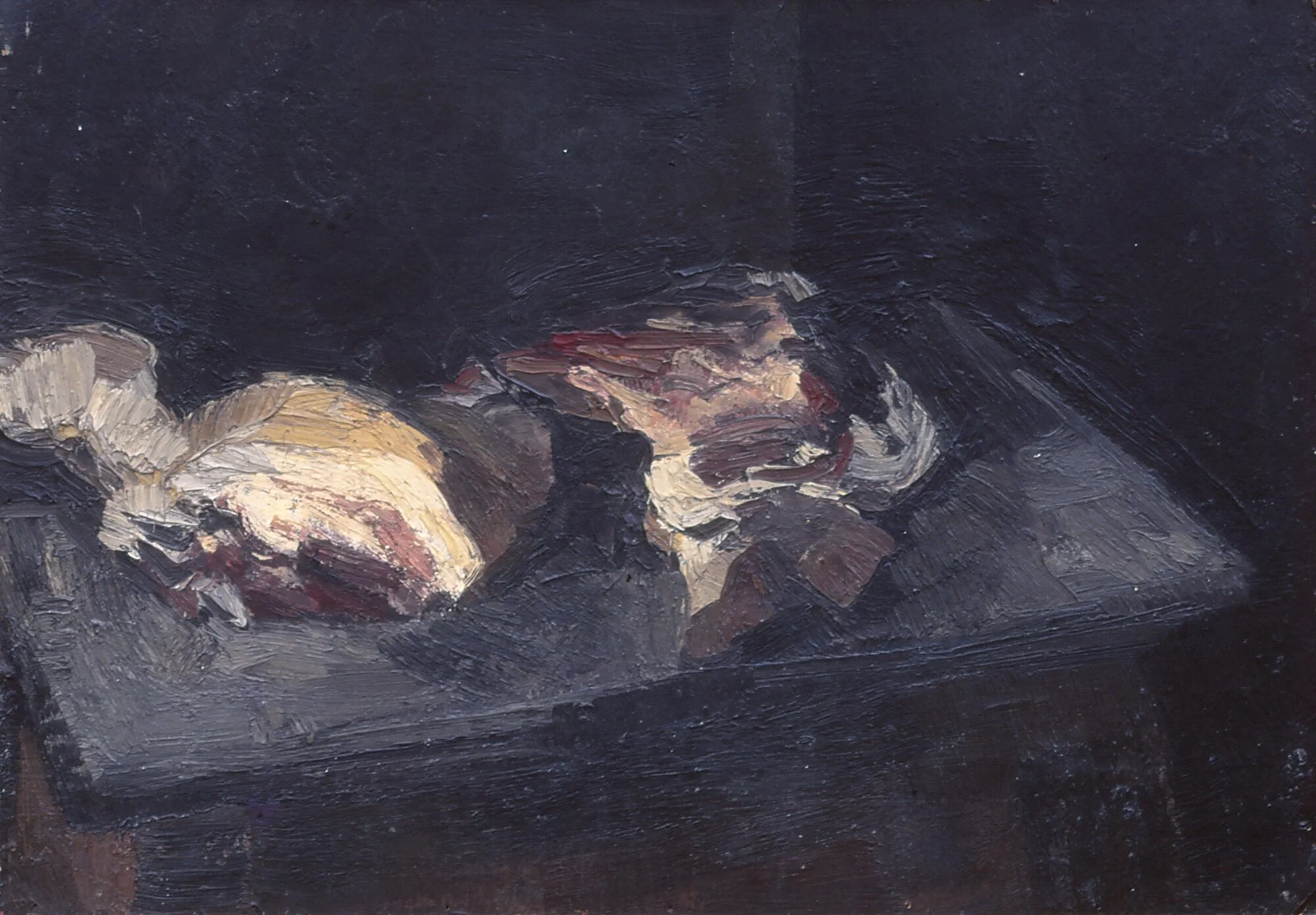 Two Pieces of Meat, 1960, 54 x 76cm