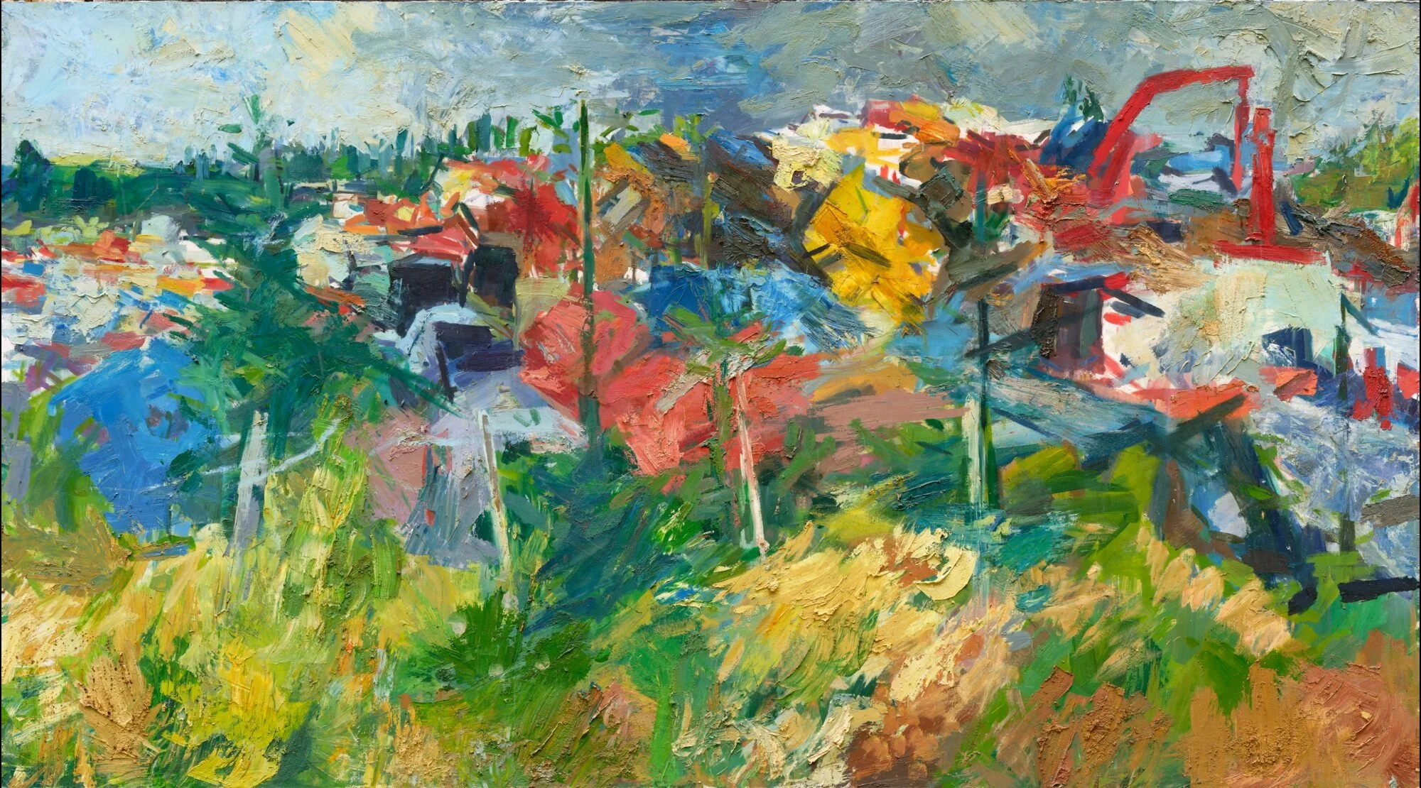 Scrapyard VI, 1988, 153 x 275cm